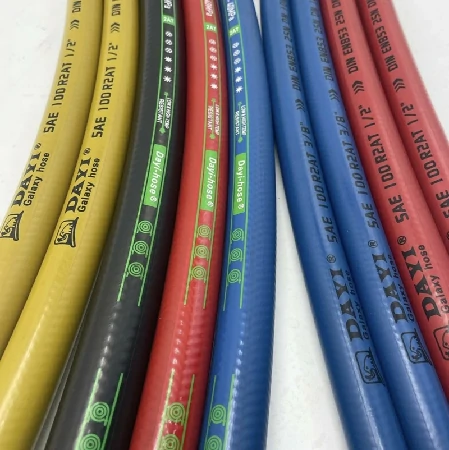 single fiber braid hydraulic hose factory