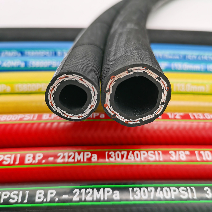 high pressure rubber hydraulic hose supplier